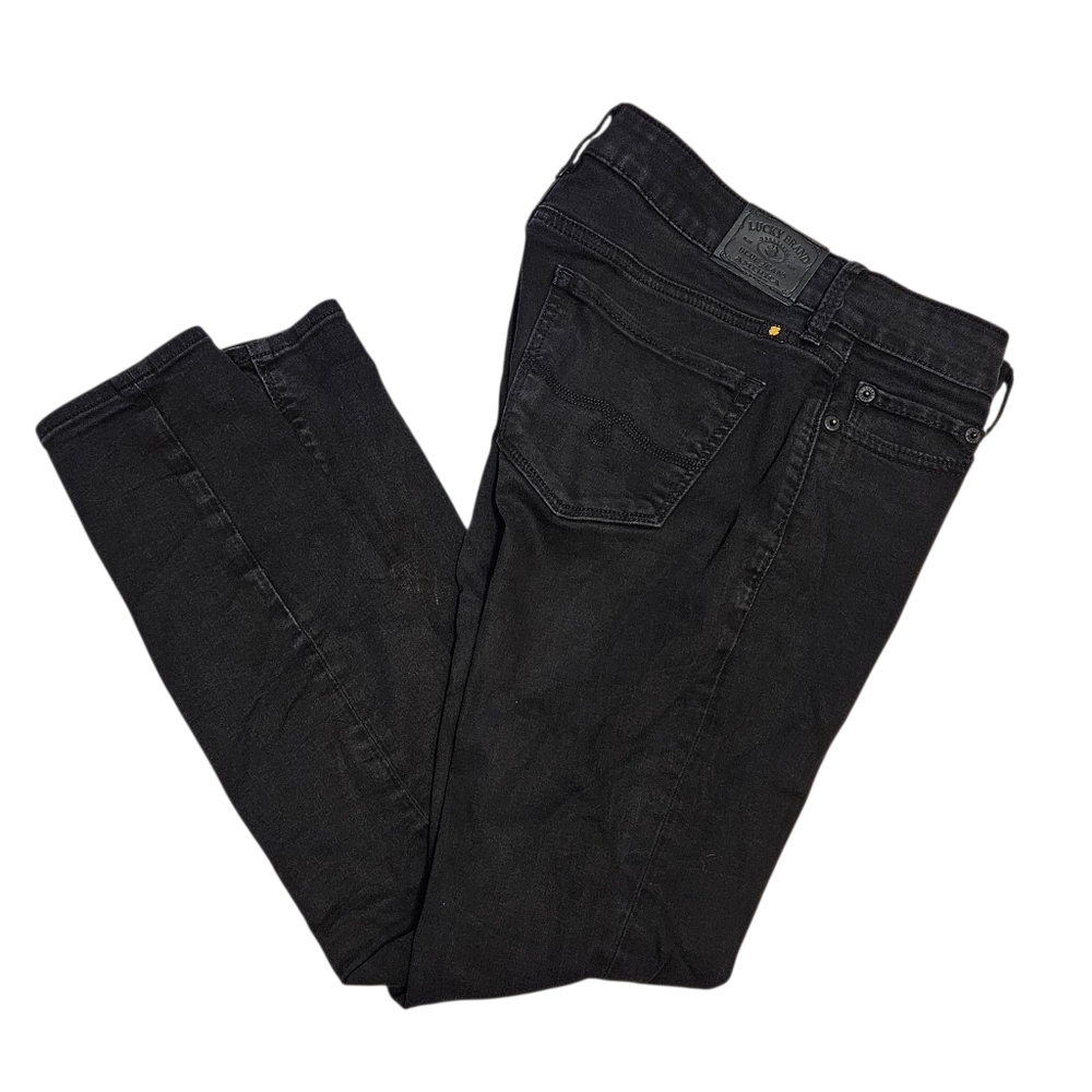 Lucky Brand Lolita Skinny Low Rise Black Jeans